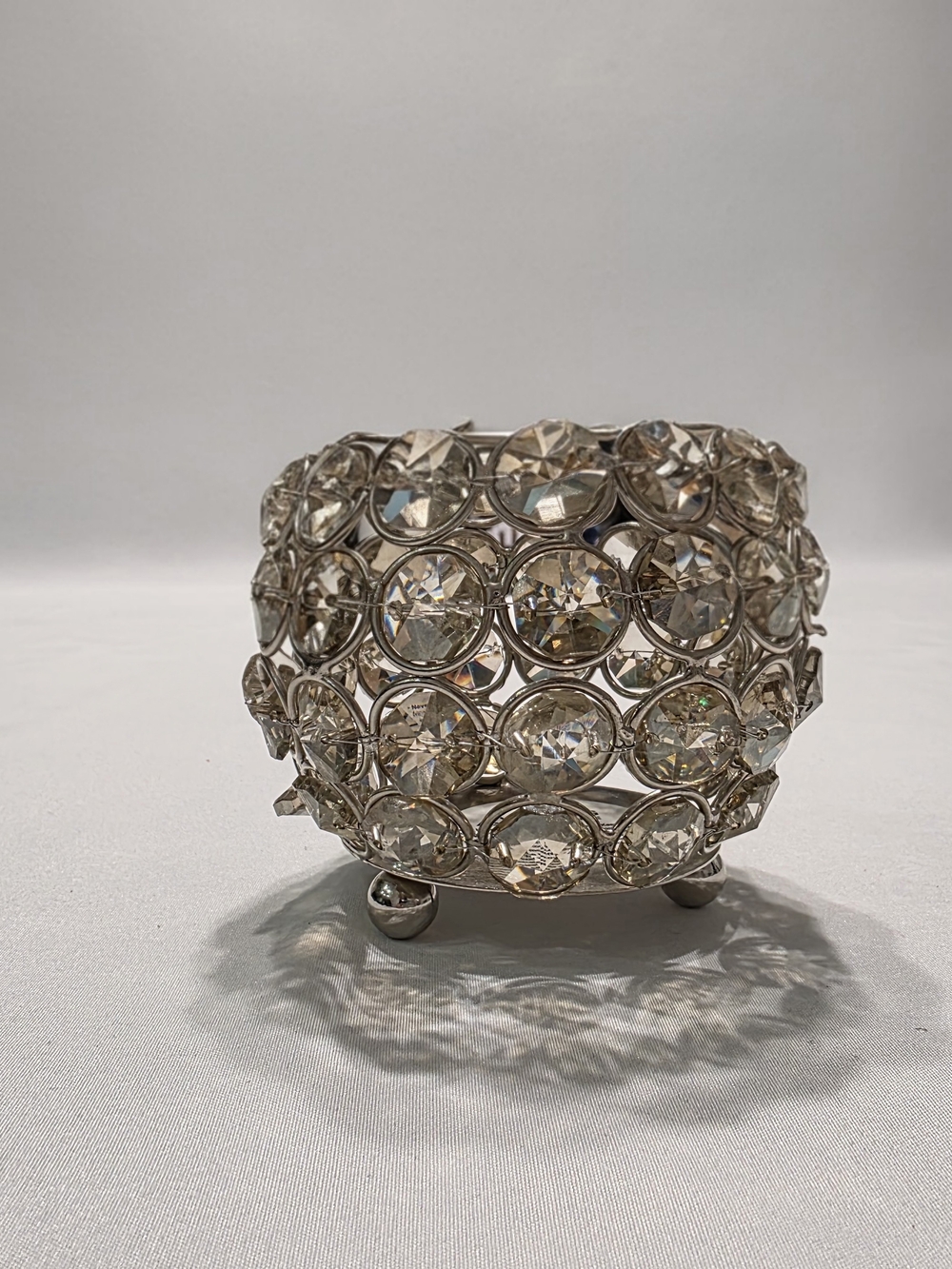 ​💎 Nanette Lepore Crystal Beaded Votive Candle Holder